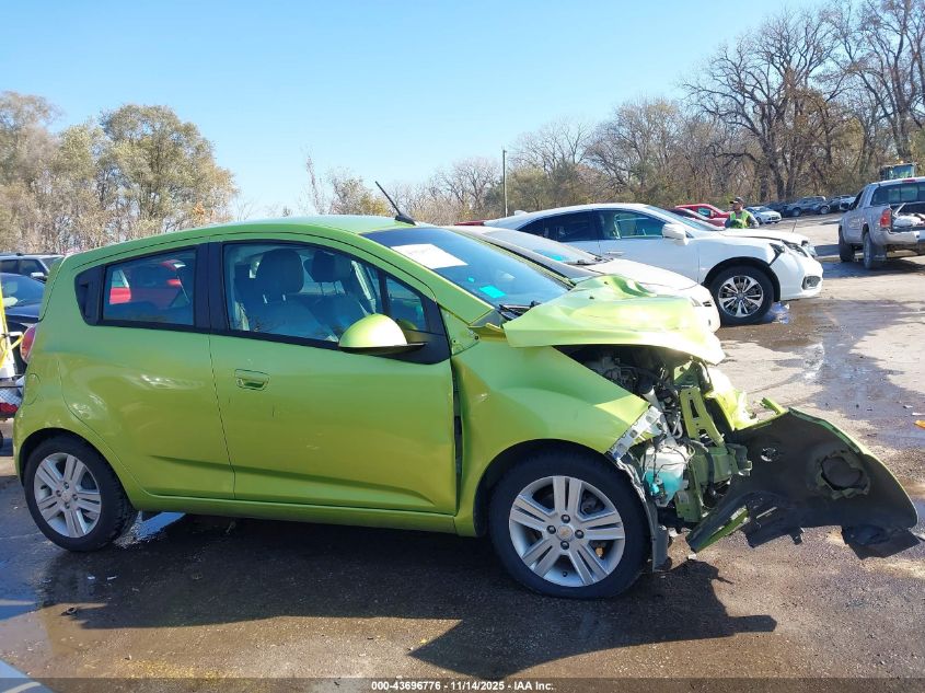 2013 Chevrolet Spark 1Lt Auto VIN: KL8CD6S96DC615875 Lot: 43696776