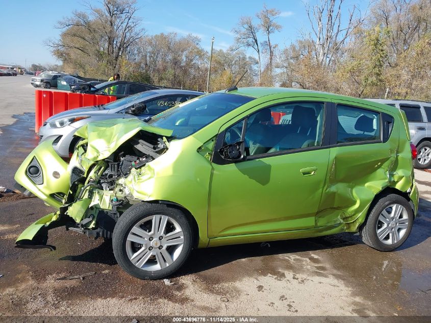 2013 Chevrolet Spark 1Lt Auto VIN: KL8CD6S96DC615875 Lot: 43696776