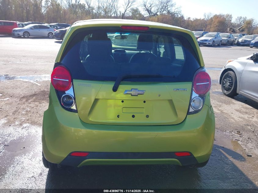 2013 Chevrolet Spark 1Lt Auto VIN: KL8CD6S96DC615875 Lot: 43696776