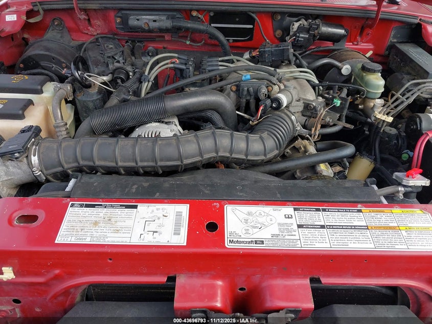 1999 Ford Ranger Xl/Xlt VIN: 1FTZR15V7XTA38695 Lot: 43696793