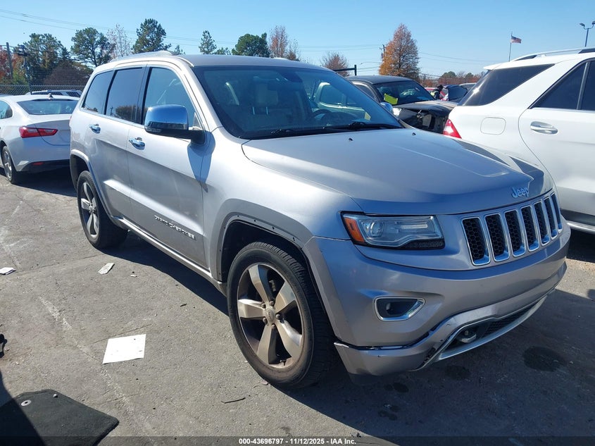 2014 JEEP GRAND CHEROKEE OVERLAND - 1C4RJECT7EC212262