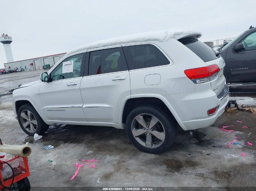 2014 Jeep Grand Cherokee Overland VIN: 1C4RJFCT5EC347486 Lot: 43696803