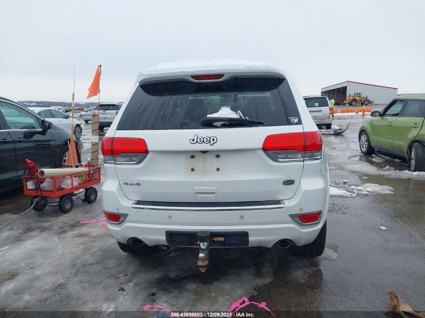 2014 Jeep Grand Cherokee Overland VIN: 1C4RJFCT5EC347486 Lot: 43696803