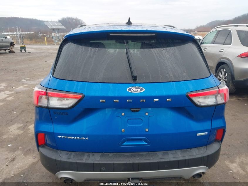 2020 Ford Escape Titanium VIN: 1FMCU9J96LUB97509 Lot: 43696804