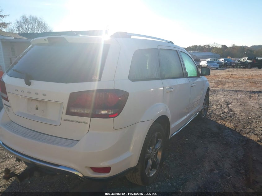 Vin: 3c4pdcgg2gt194695, lot: 44192133, dodge journey crossroad 20164
