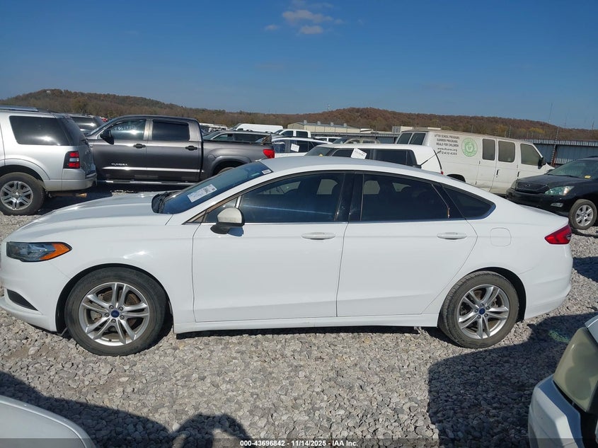2018 Ford Fusion Se VIN: 3FA6P0H77JR226972 Lot: 43696842