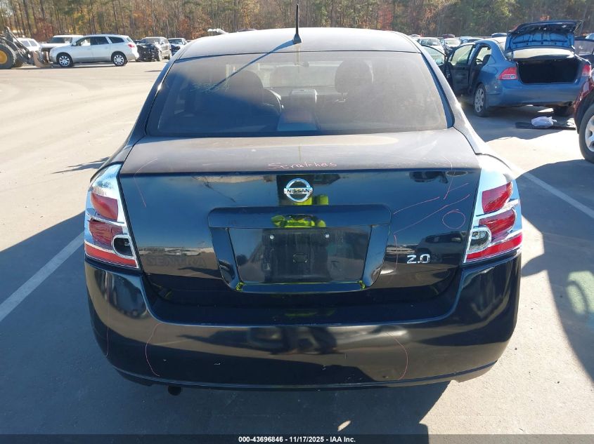 2007 Nissan Sentra 2.0S VIN: 3N1AB61E77L706863 Lot: 43696846