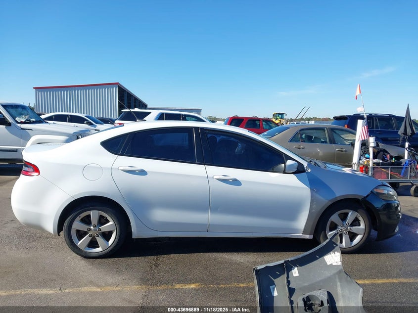 2016 Dodge Dart Sxt VIN: 1C3CDFBA9GD584643 Lot: 43696889