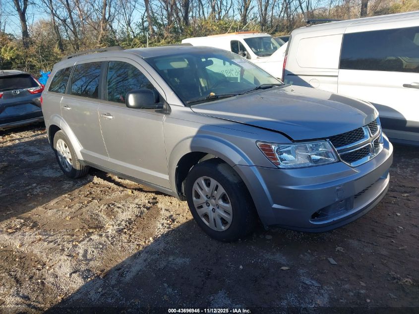 2016 DODGE JOURNEY SE - 3C4PDCAB5GT121396