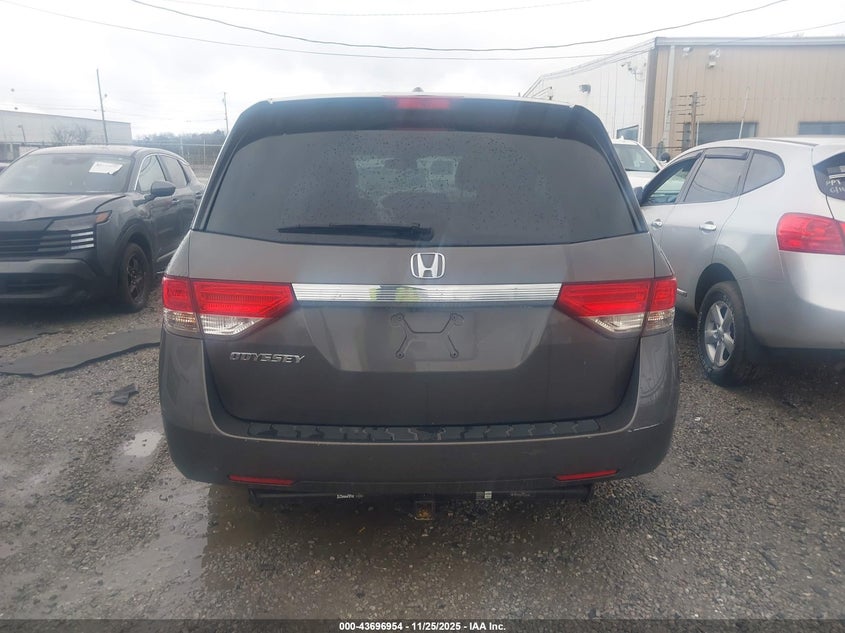 2015 Honda Odyssey Ex-L VIN: 5FNRL5H69FB047459 Lot: 43696954