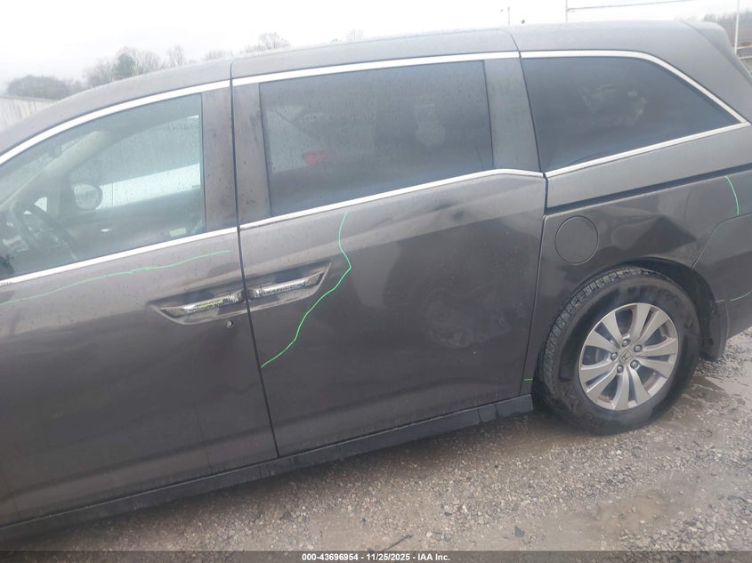 2015 Honda Odyssey Ex-L VIN: 5FNRL5H69FB047459 Lot: 43696954