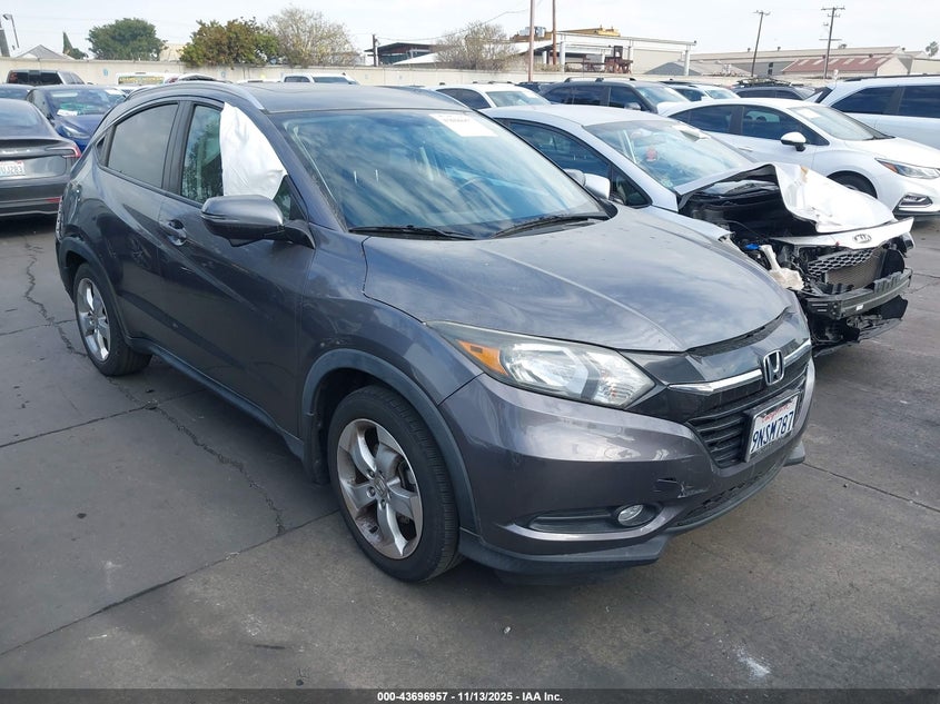 2016 HONDA HR-V EX-L - 3CZRU5H71GM732360