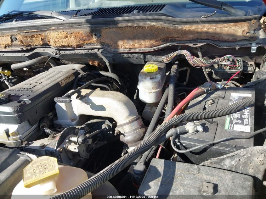 2003 Dodge Ram 2500 Slt/Laramie/St VIN: 3D7KA28693G762968 Lot: 43696961