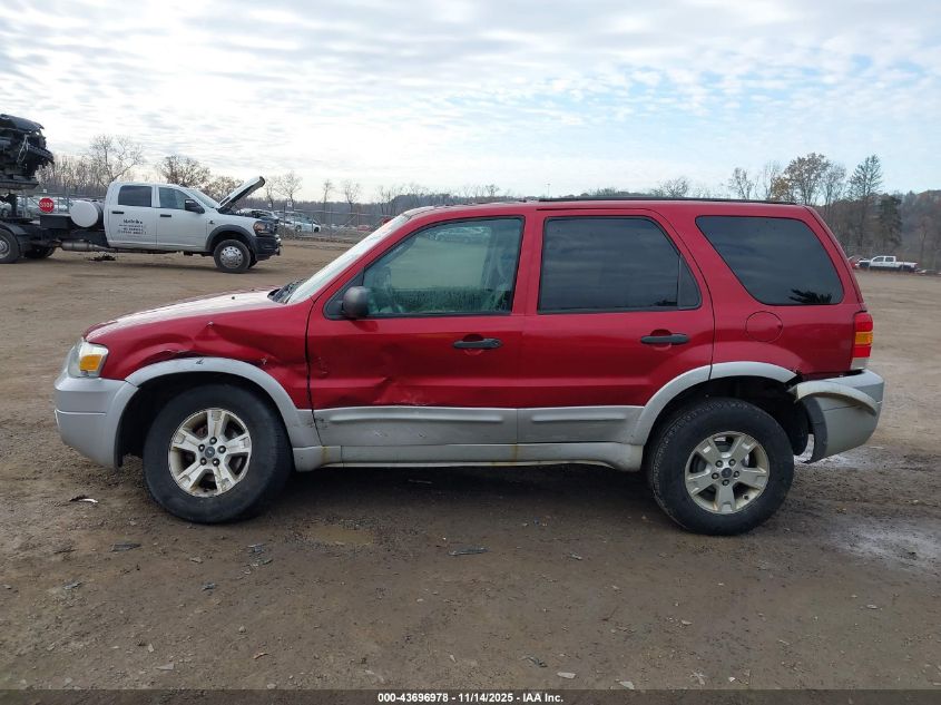 2007 Ford Escape Xlt/Xlt Sport VIN: 1FMYU03127KA61503 Lot: 43696978