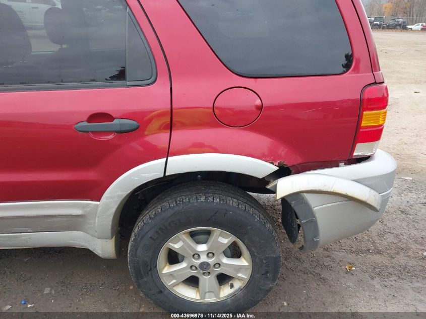 2007 Ford Escape Xlt/Xlt Sport VIN: 1FMYU03127KA61503 Lot: 43696978