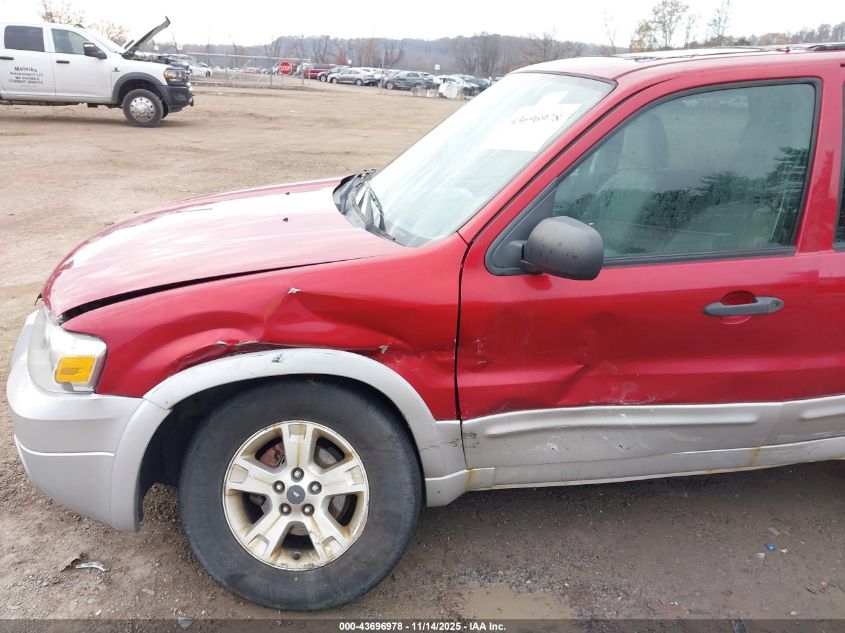 2007 Ford Escape Xlt/Xlt Sport VIN: 1FMYU03127KA61503 Lot: 43696978