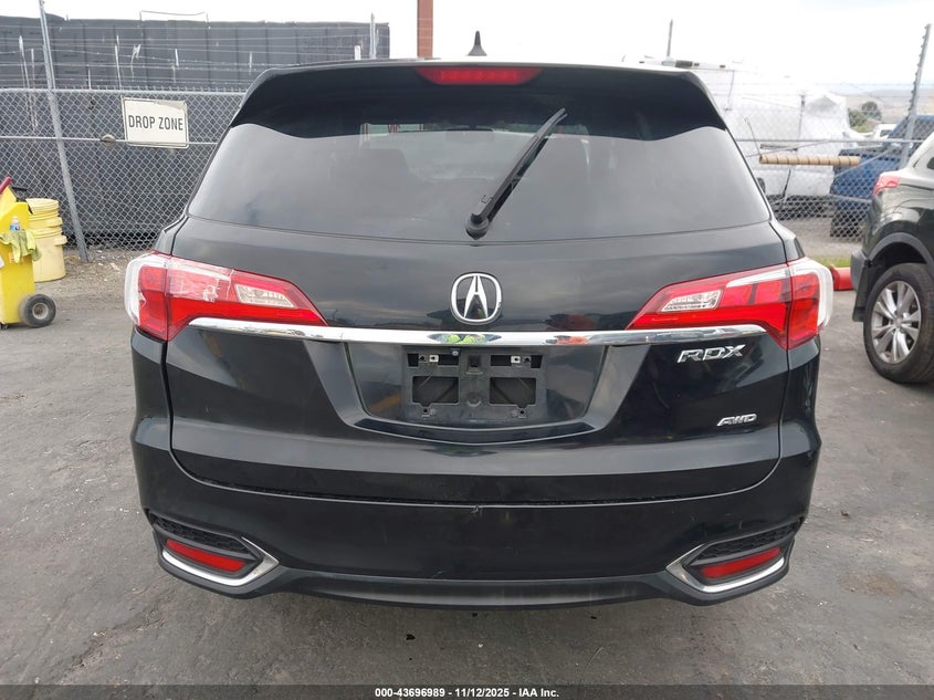 2017 Acura Rdx Acurawatch Plus Package VIN: 5J8TB4H39HL015010 Lot: 43696989