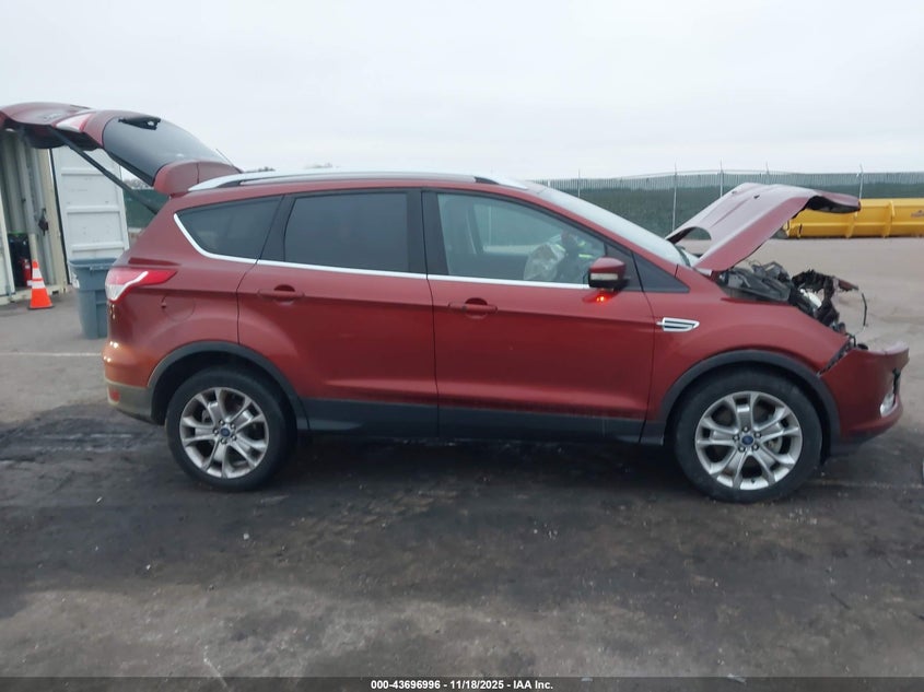 2014 Ford Escape Titanium VIN: 1FMCU9JX2EUB31265 Lot: 43696996