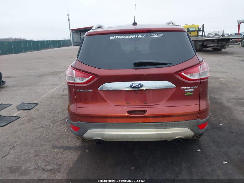 2014 Ford Escape Titanium VIN: 1FMCU9JX2EUB31265 Lot: 43696996