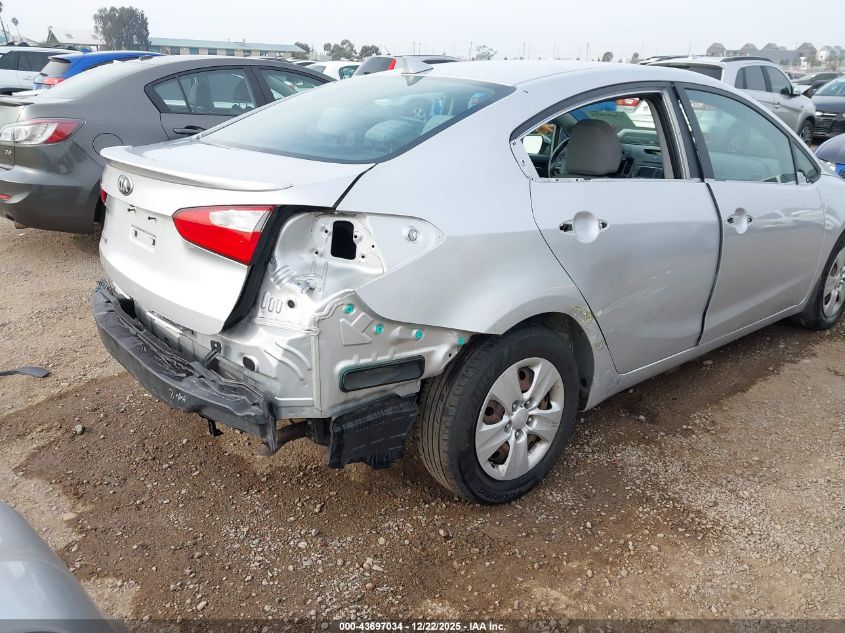 2016 Kia Forte Lx VIN: KNAFX4A61G5497456 Lot: 43697034