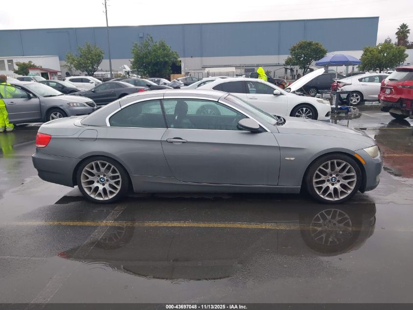 2008 BMW 328I VIN: WBAWR33528P152354 Lot: 43697048