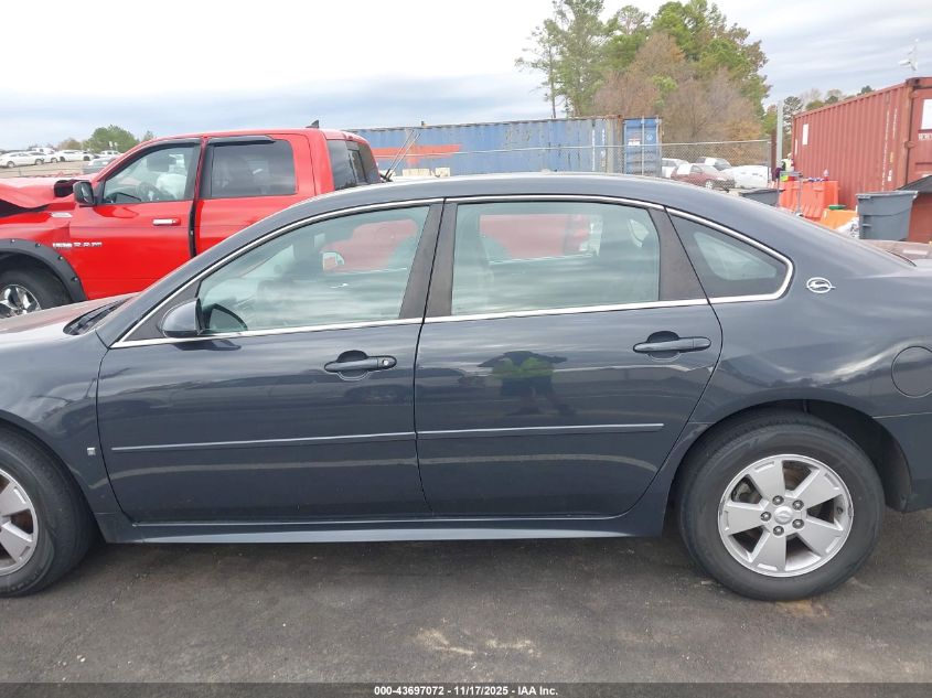 2009 Chevrolet Impala Lt VIN: 2G1WT57N991303384 Lot: 43697072
