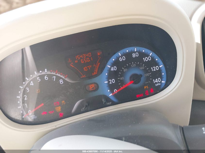 2011 Nissan Cube Base VIN: JN8AZ2KR2BT202720 Lot: 43697090