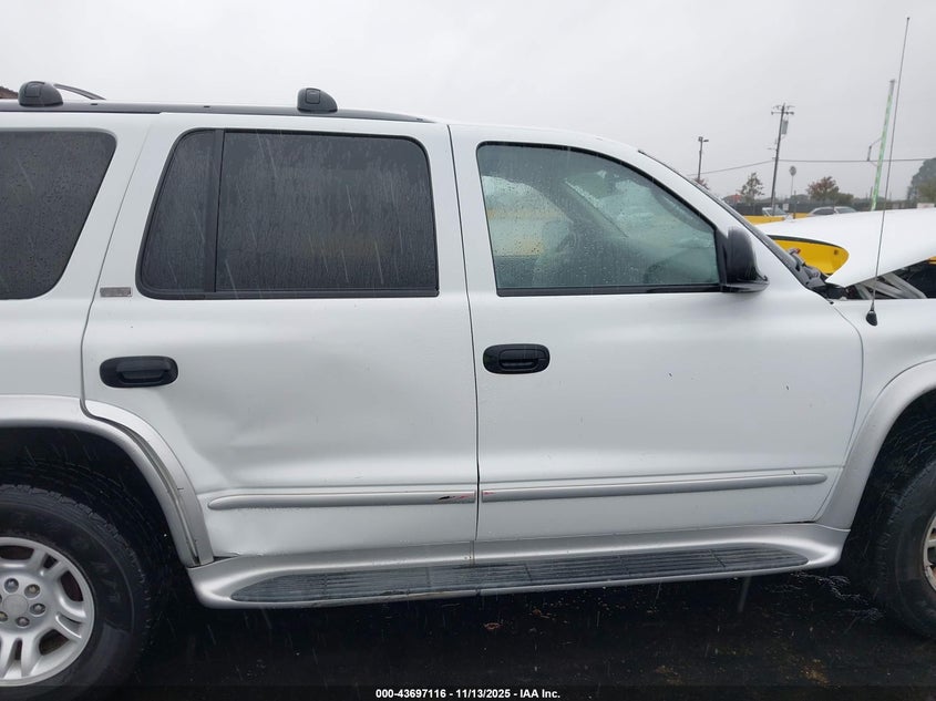 2002 Dodge Durango Slt Plus VIN: 1B4HS58NX2F164945 Lot: 43697116