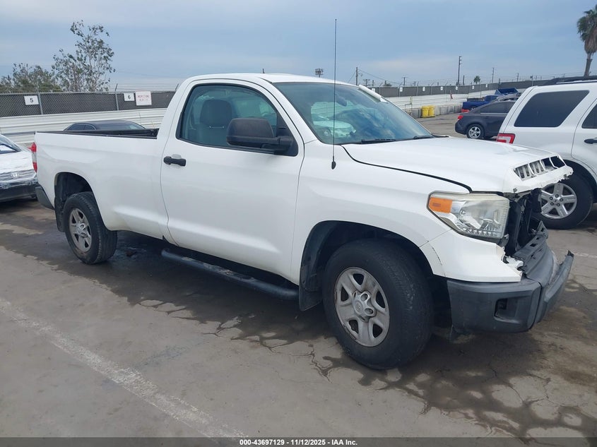 2014 TOYOTA TUNDRA SR V6 - 5TFNU5F14EX030897
