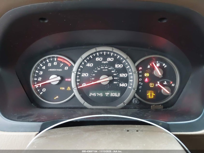 2006 Honda Pilot Ex VIN: 2HKYF18536H509714 Lot: 43697154