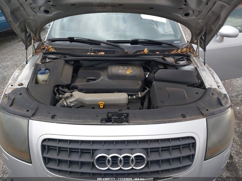 2003 Audi Tt 1.8L VIN: TRUTC28N731014658 Lot: 43697171