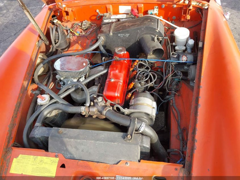 1979 Mg Midget VIN: 00000GAN6UL223524 Lot: 43697185