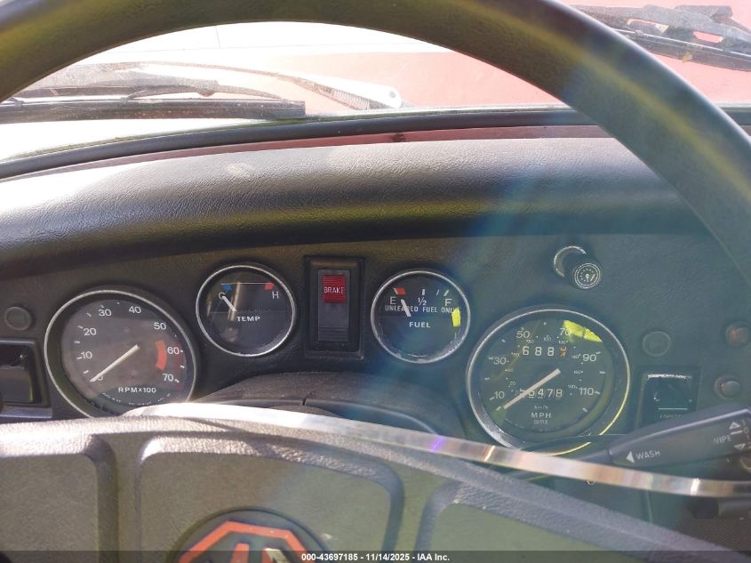 1979 Mg Midget VIN: 00000GAN6UL223524 Lot: 43697185