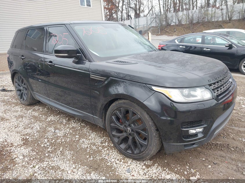 2014 LAND ROVER RANGE ROVER SPORT 3.0L V6 SUPERCHARGED HSE/3.0L V6 SUPERCHARGED SE - SALWG2WF8EA331951