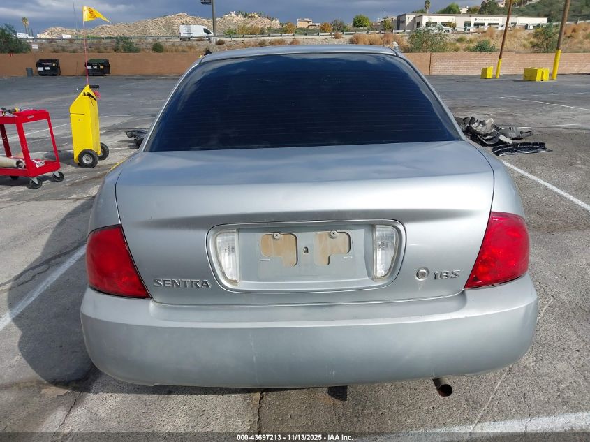 2004 Nissan Sentra 1.8S VIN: 3N1CB51D04L910782 Lot: 43697213