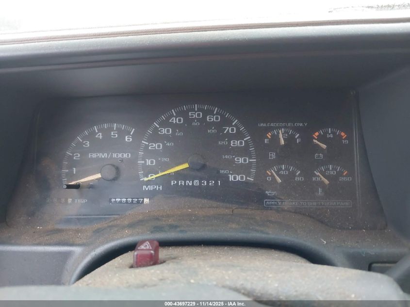 1997 Chevrolet K1500 Fleetside/Sportside VIN: 1GCEK19R8VE268781 Lot: 43697229