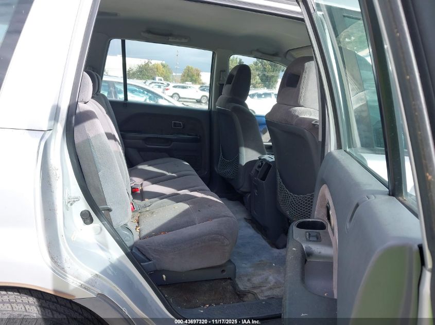 2004 Honda Pilot Lx VIN: 2HKYF181X4H614874 Lot: 43697320