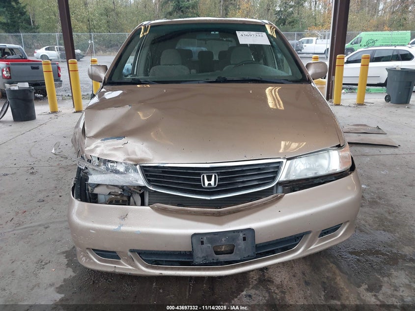 2002 Honda Odyssey Ex VIN: 2HKRL18692H520068 Lot: 43697332