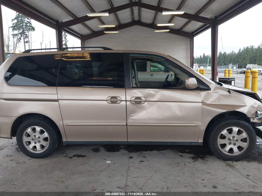 2002 Honda Odyssey Ex VIN: 2HKRL18692H520068 Lot: 43697332