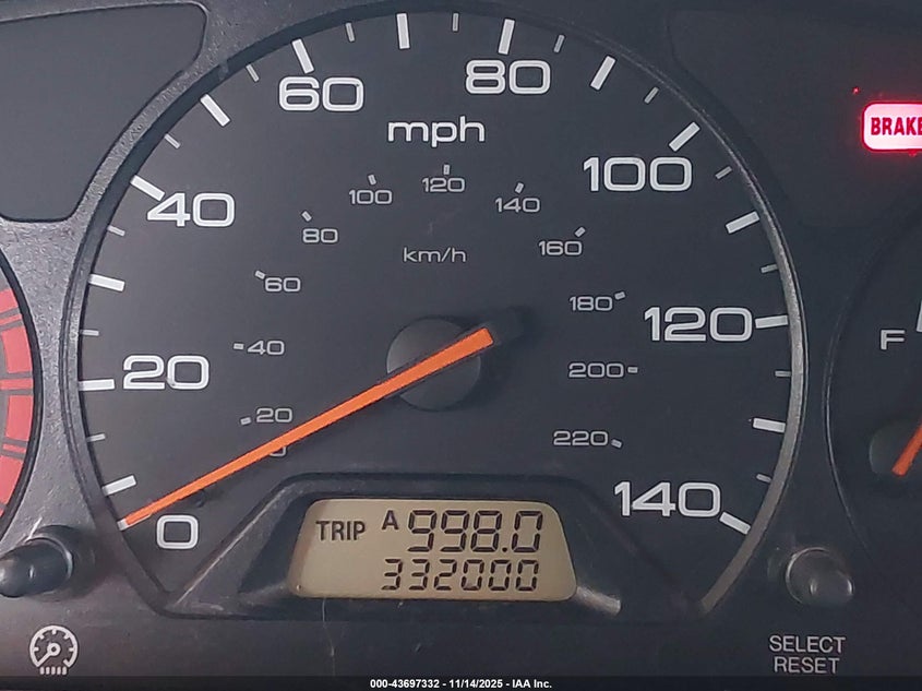 2002 Honda Odyssey Ex VIN: 2HKRL18692H520068 Lot: 43697332