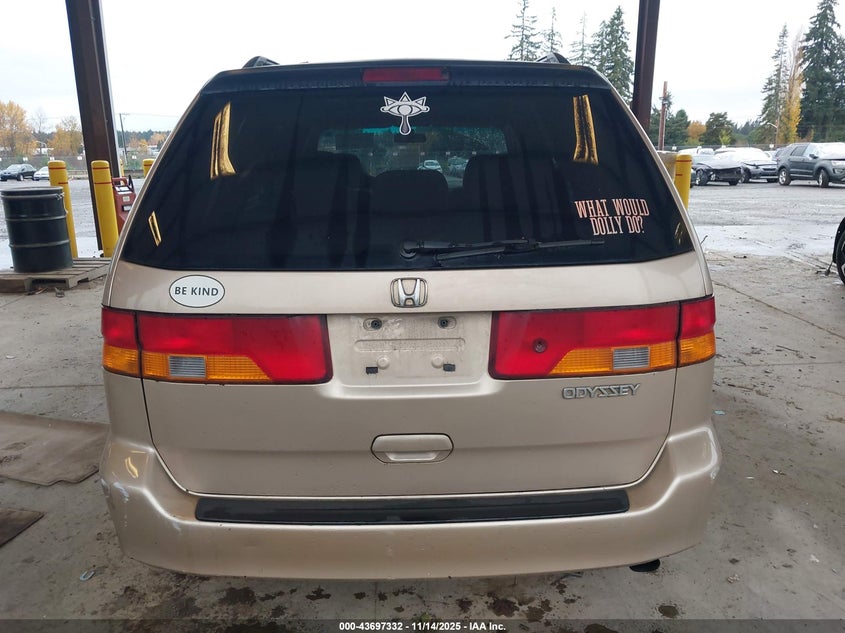 2002 Honda Odyssey Ex VIN: 2HKRL18692H520068 Lot: 43697332