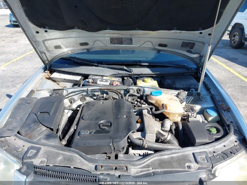 2002 Volkswagen Passat Gls VIN: WVWPD63B42P356464 Lot: 43697361