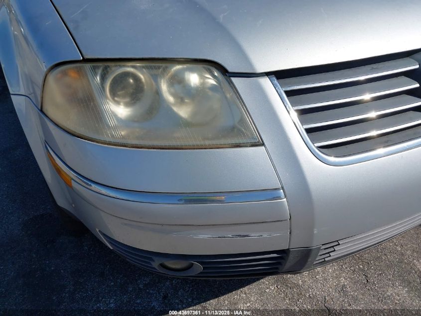 2002 Volkswagen Passat Gls VIN: WVWPD63B42P356464 Lot: 43697361