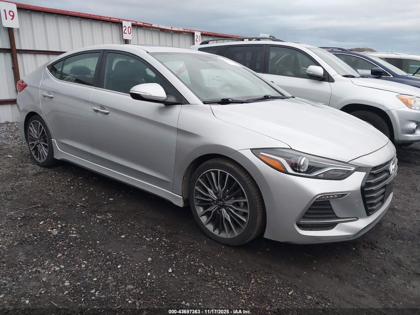 2017 HYUNDAI ELANTRA SPORT - KMHD04LB6HU332756