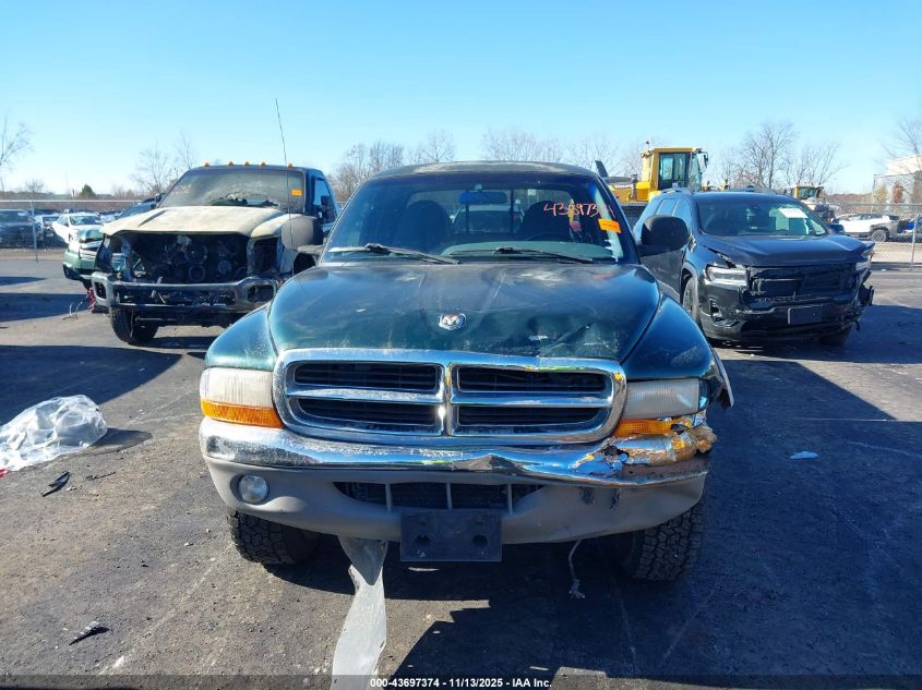1998 Dodge Dakota Slt/Sport VIN: 1B7GG22X6WS557993 Lot: 43697374