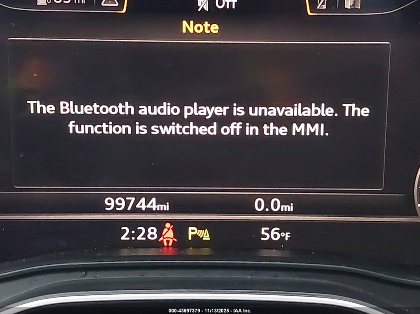 2019 Audi A5 45 Premium VIN: WAUENCF53KA078083 Lot: 43697379