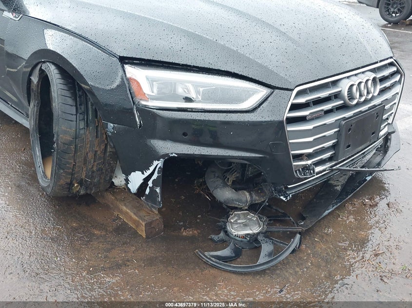 2019 Audi A5 45 Premium VIN: WAUENCF53KA078083 Lot: 43697379