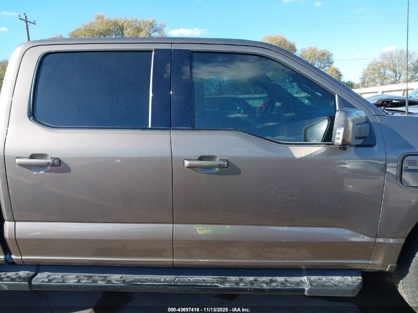 2023 Ford F-150 Lightning Lariat VIN: 1FTVW1EL4PWG02744 Lot: 43697416