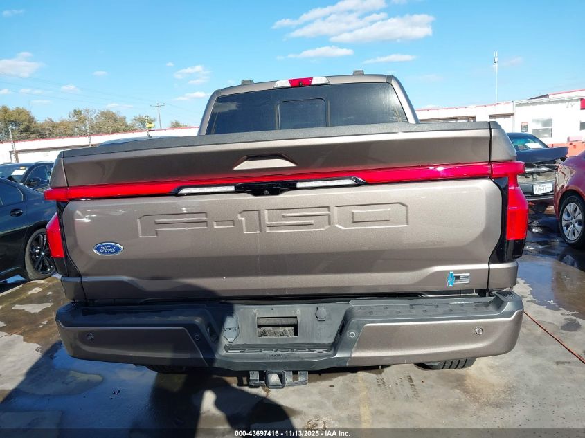 2023 Ford F-150 Lightning Lariat VIN: 1FTVW1EL4PWG02744 Lot: 43697416