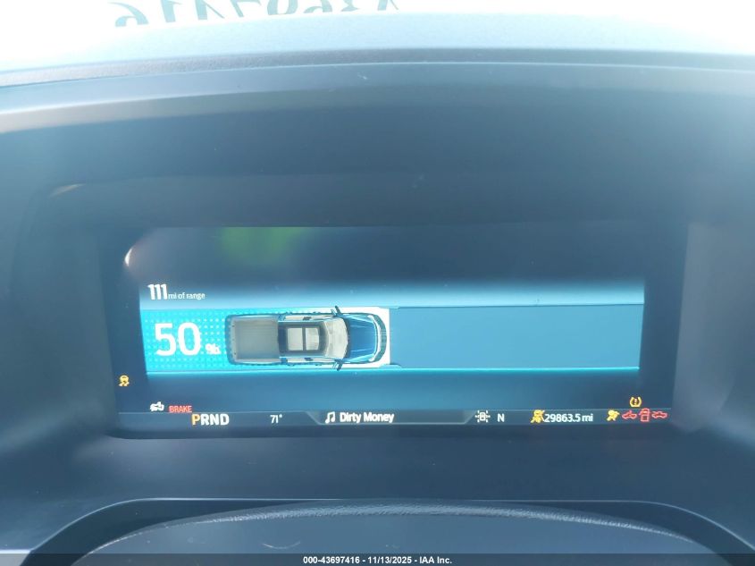 2023 Ford F-150 Lightning Lariat VIN: 1FTVW1EL4PWG02744 Lot: 43697416